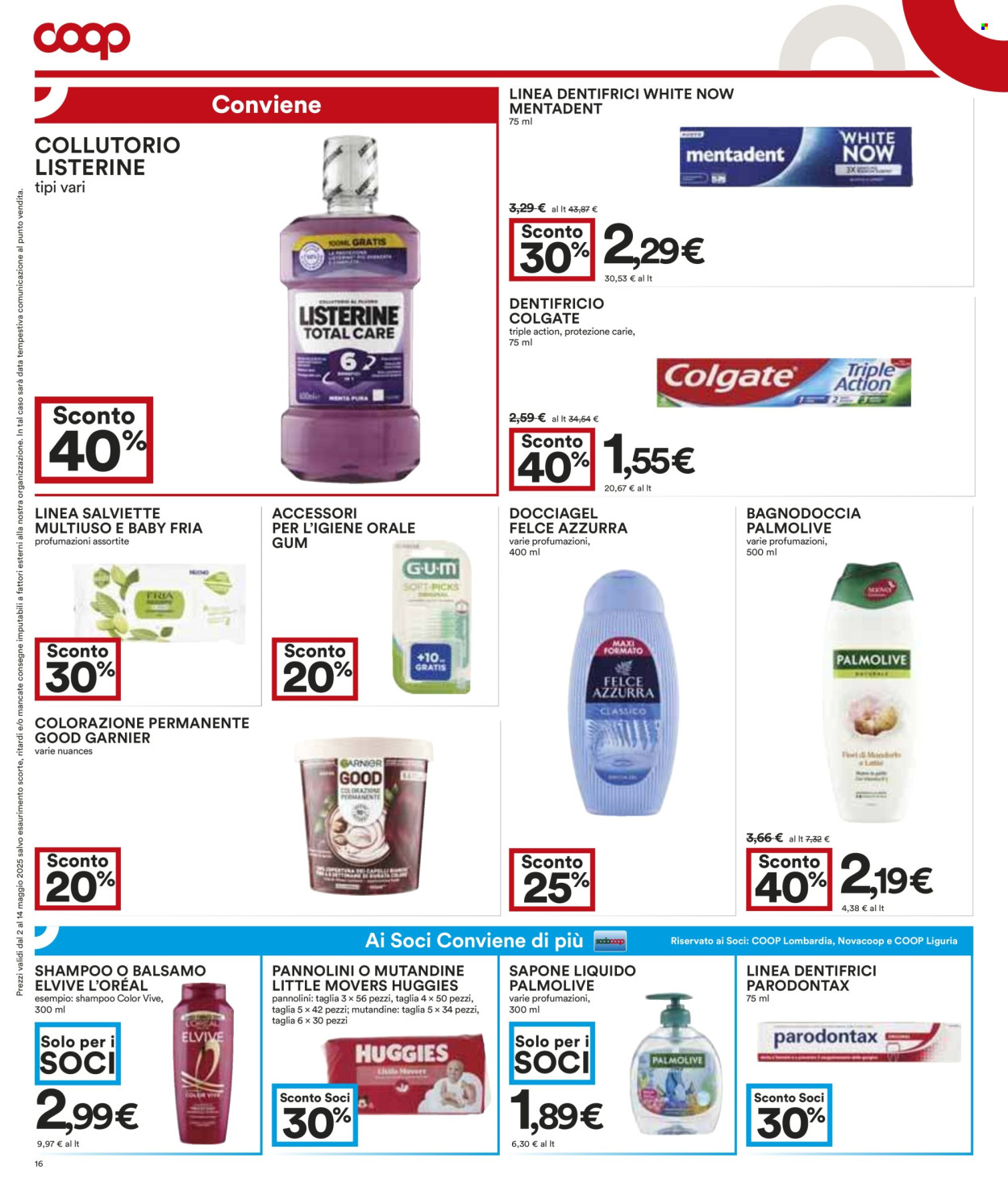 Volantino Coop - 2/5/2025 - 14/5/2025. Pagina 1