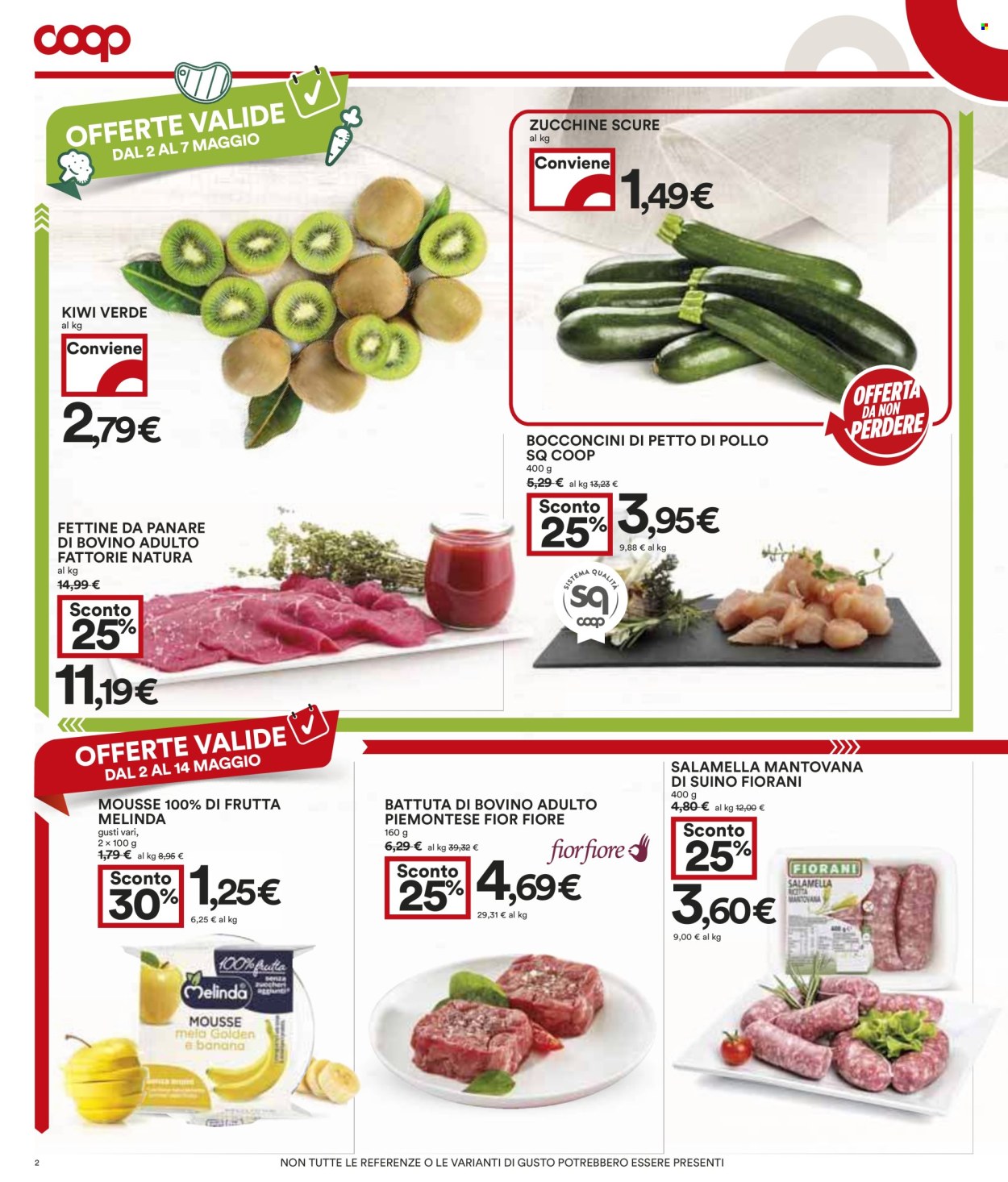 Volantino Coop - 2/5/2025 - 14/5/2025. Pagina 1