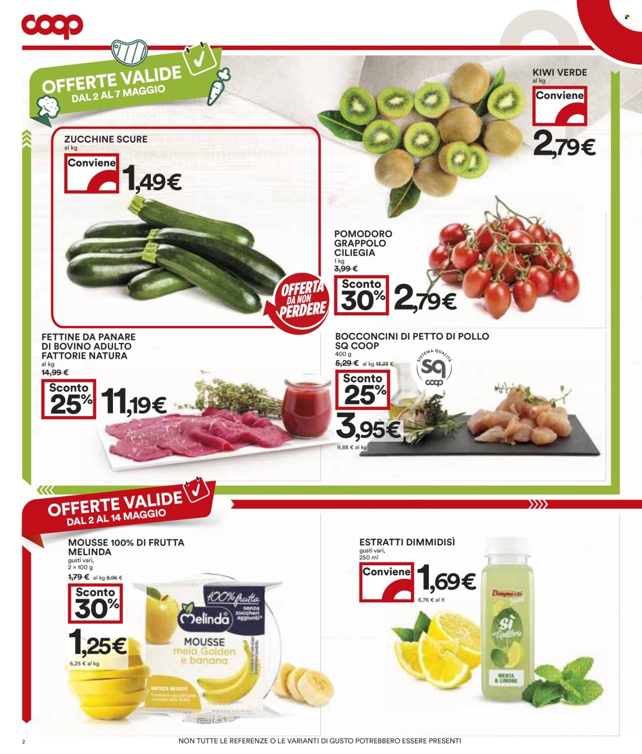 Volantino Coop - 2/5/2025 - 14/5/2025. Pagina 1