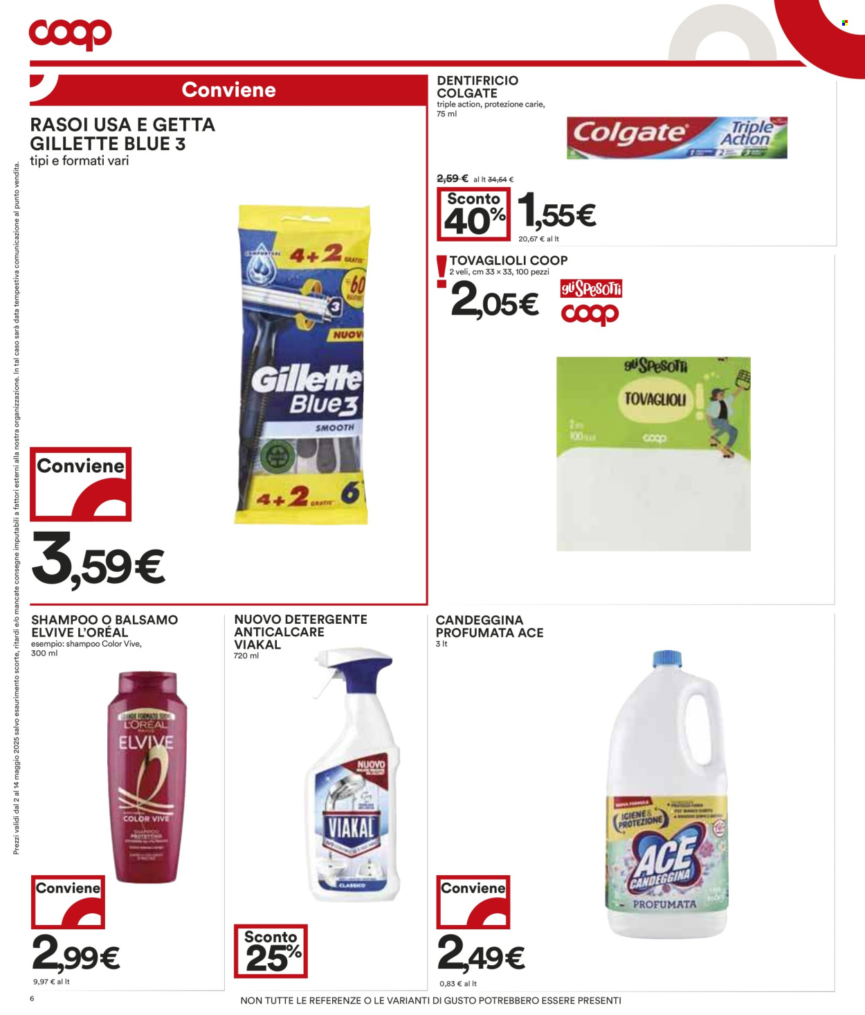 Volantino Coop - 2/5/2025 - 14/5/2025. Pagina 1