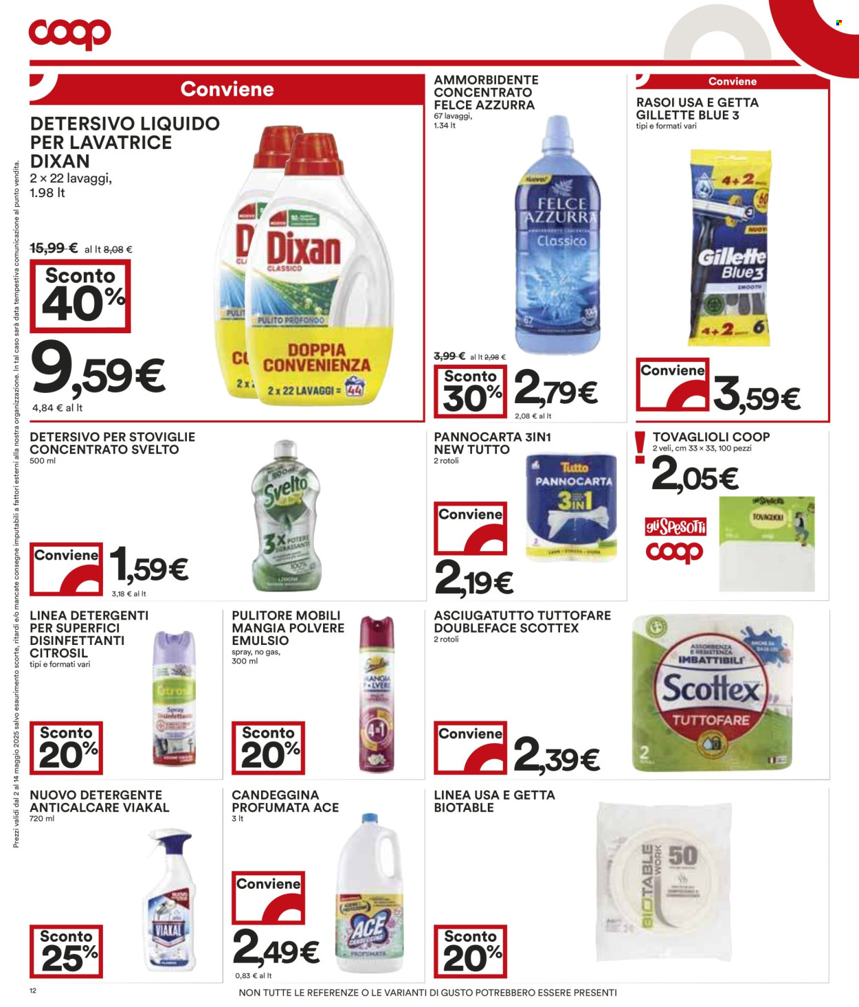 Volantino Coop - 2/5/2025 - 14/5/2025. Pagina 1