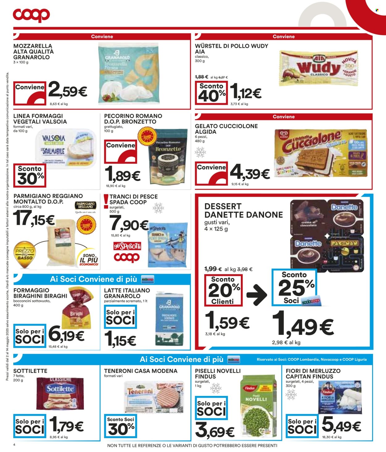 Volantino Coop - 2/5/2025 - 14/5/2025. Pagina 1