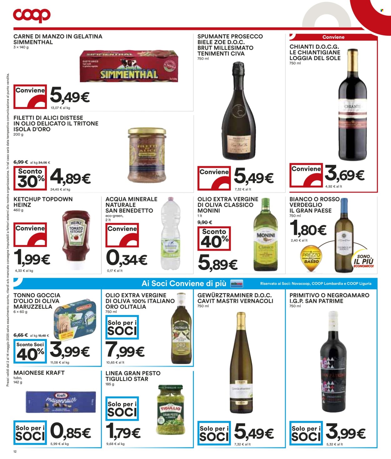 Volantino Coop - 2/5/2025 - 14/5/2025. Pagina 1