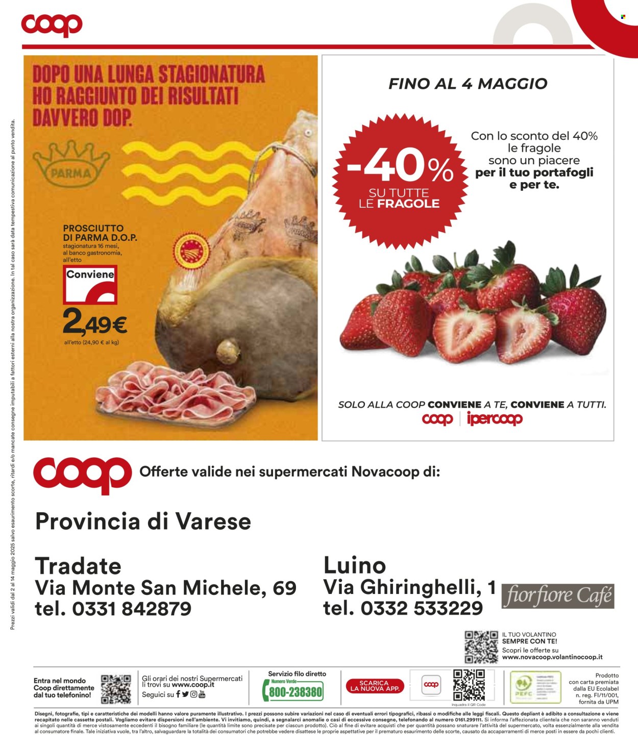 Volantino Coop - 2/5/2025 - 14/5/2025. Pagina 1