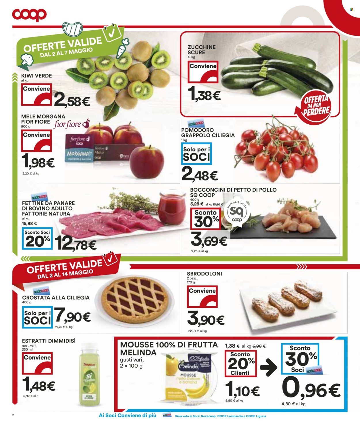 Volantino Coop - 2/5/2025 - 14/5/2025. Pagina 1