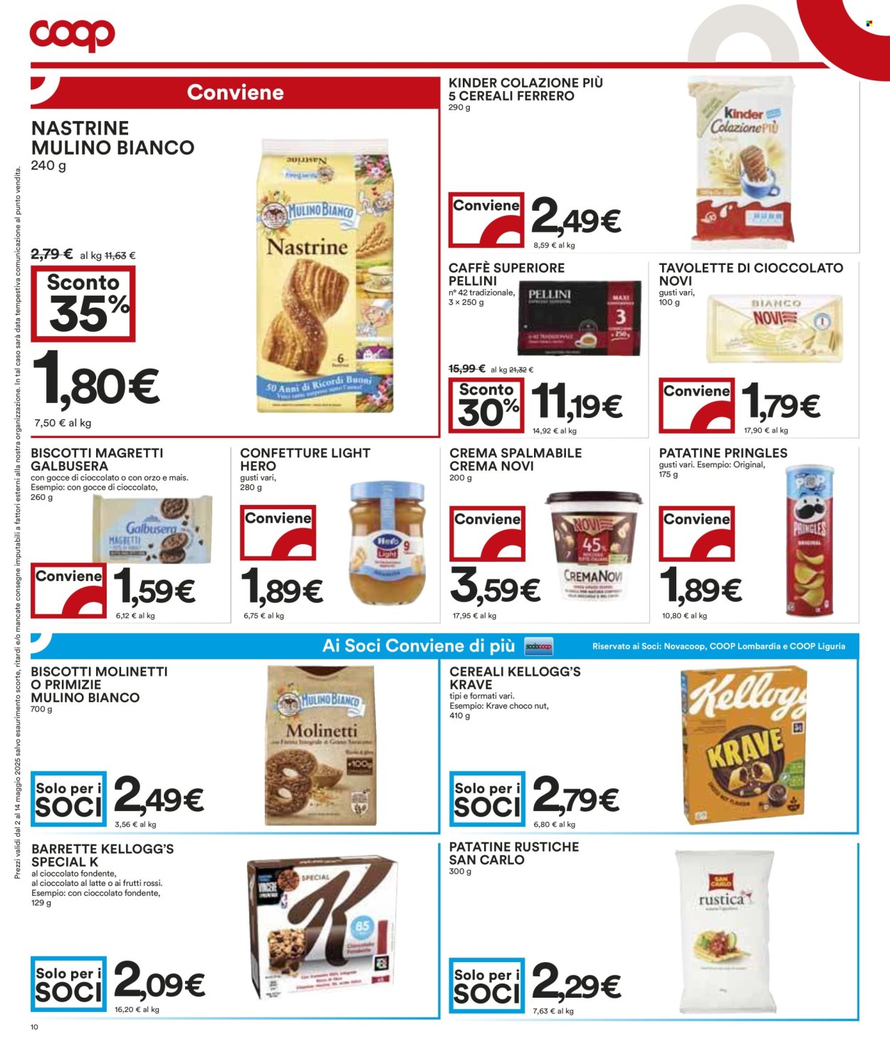 Volantino Coop - 2/5/2025 - 14/5/2025. Pagina 1