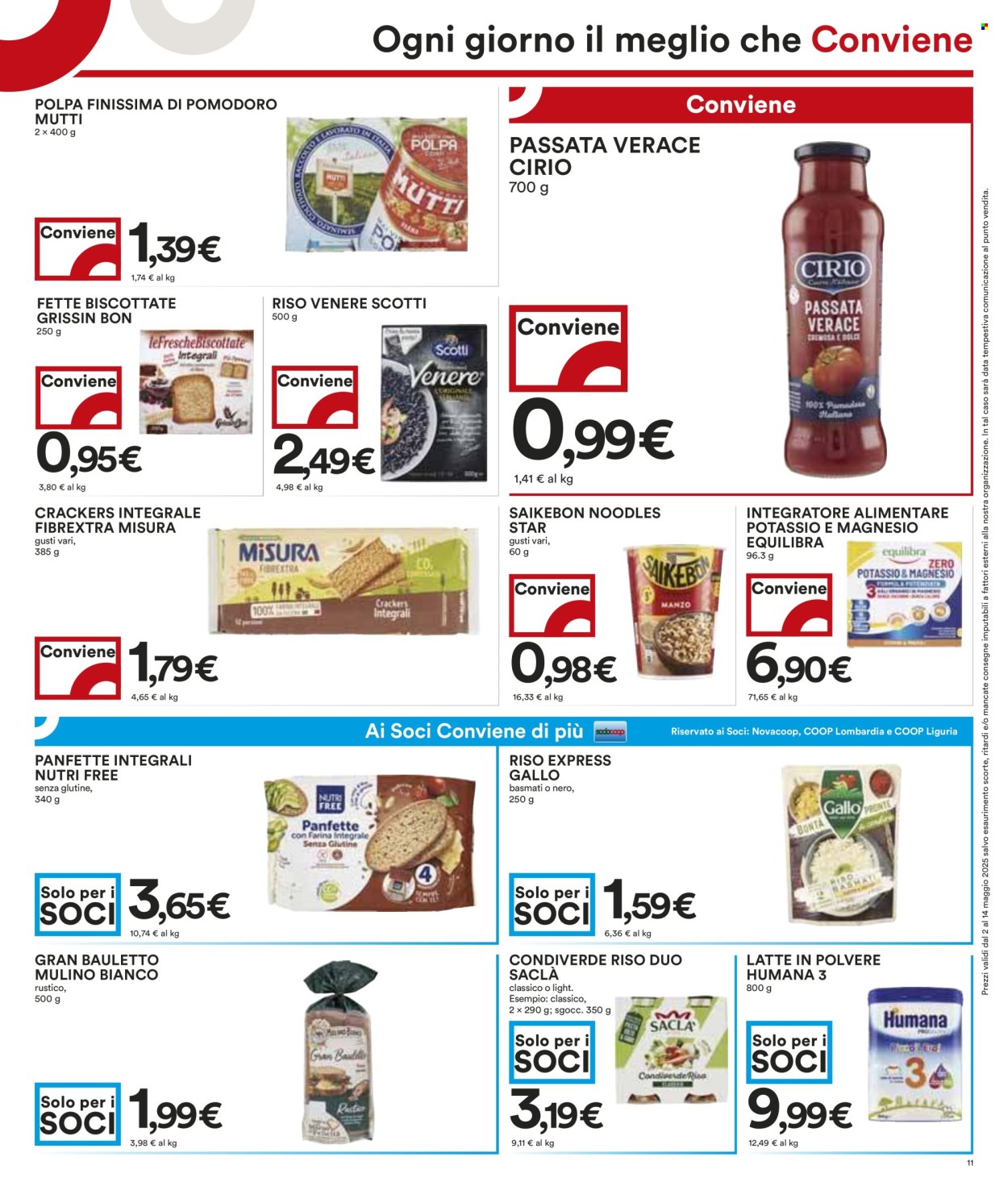 Volantino Coop - 2/5/2025 - 14/5/2025. Pagina 1