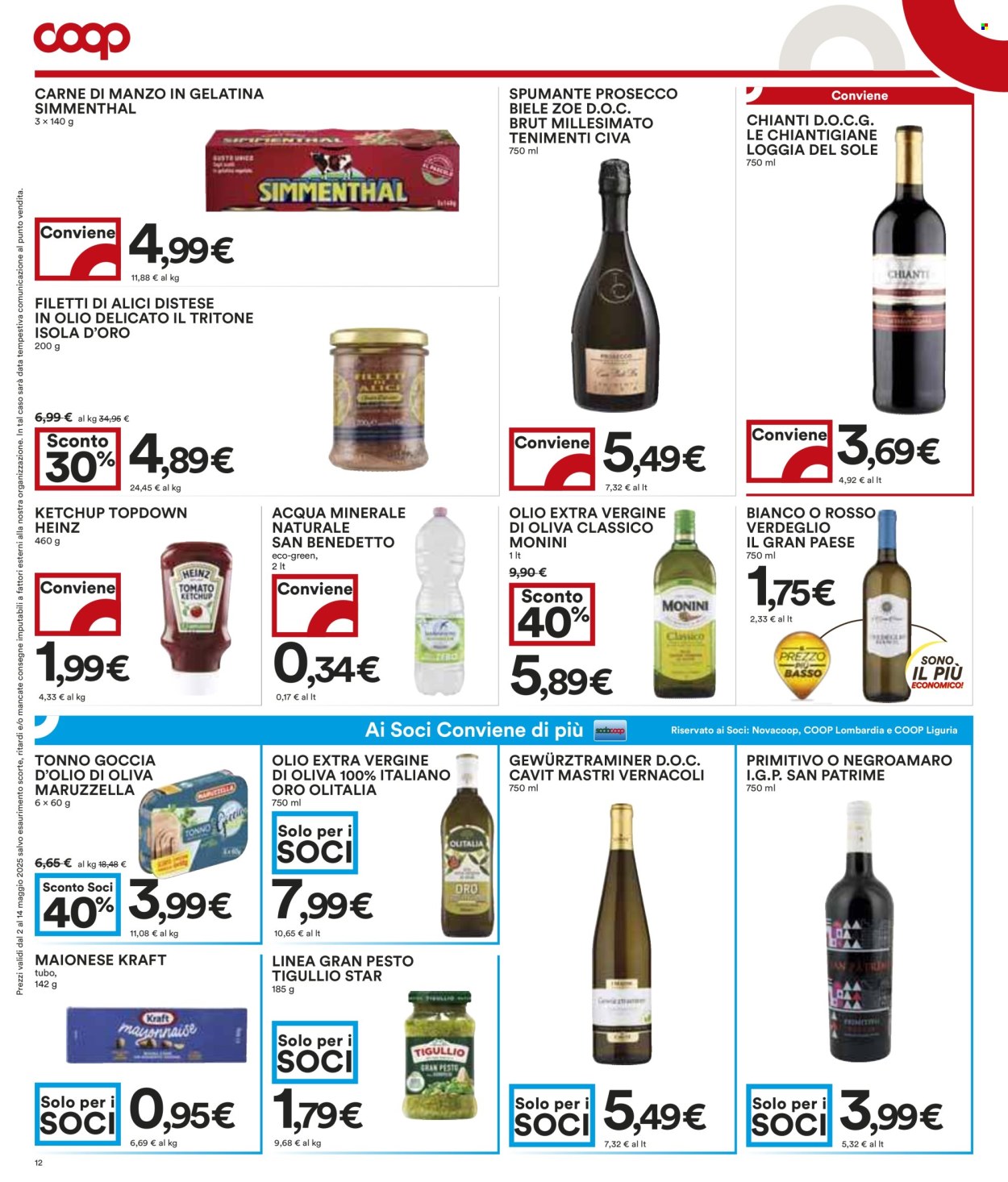 Volantino Coop - 2/5/2025 - 14/5/2025. Pagina 1