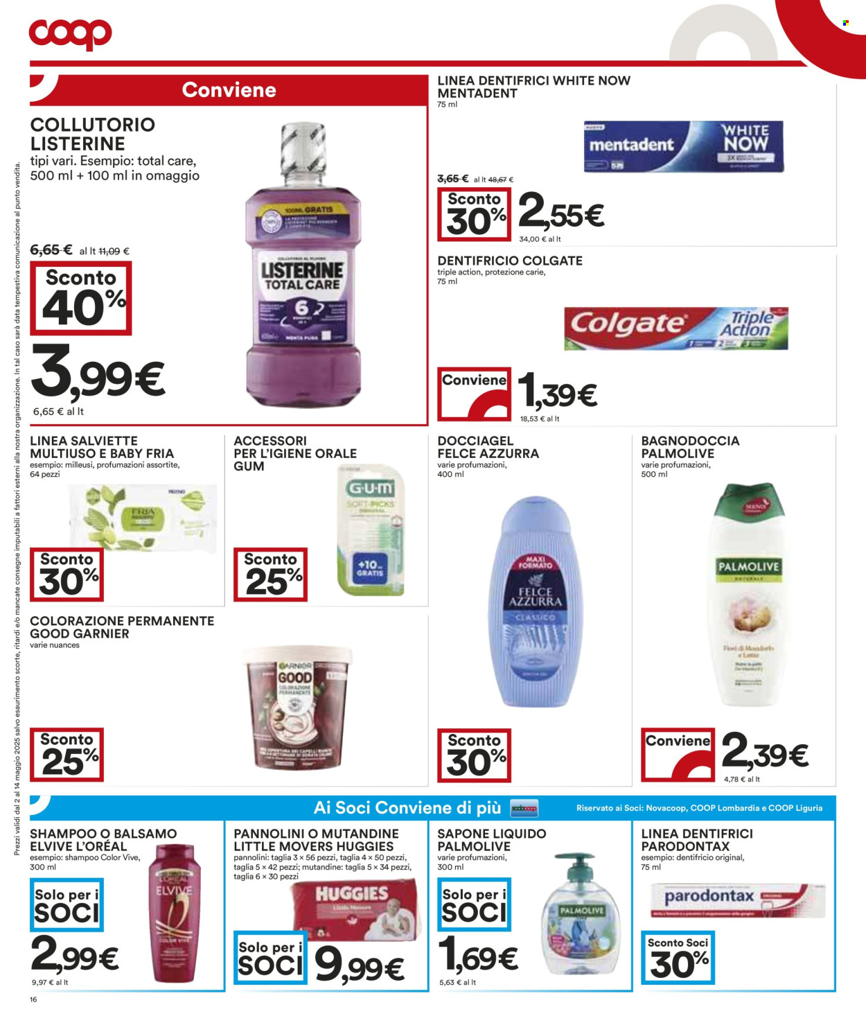 Volantino Coop - 2/5/2025 - 14/5/2025. Pagina 1