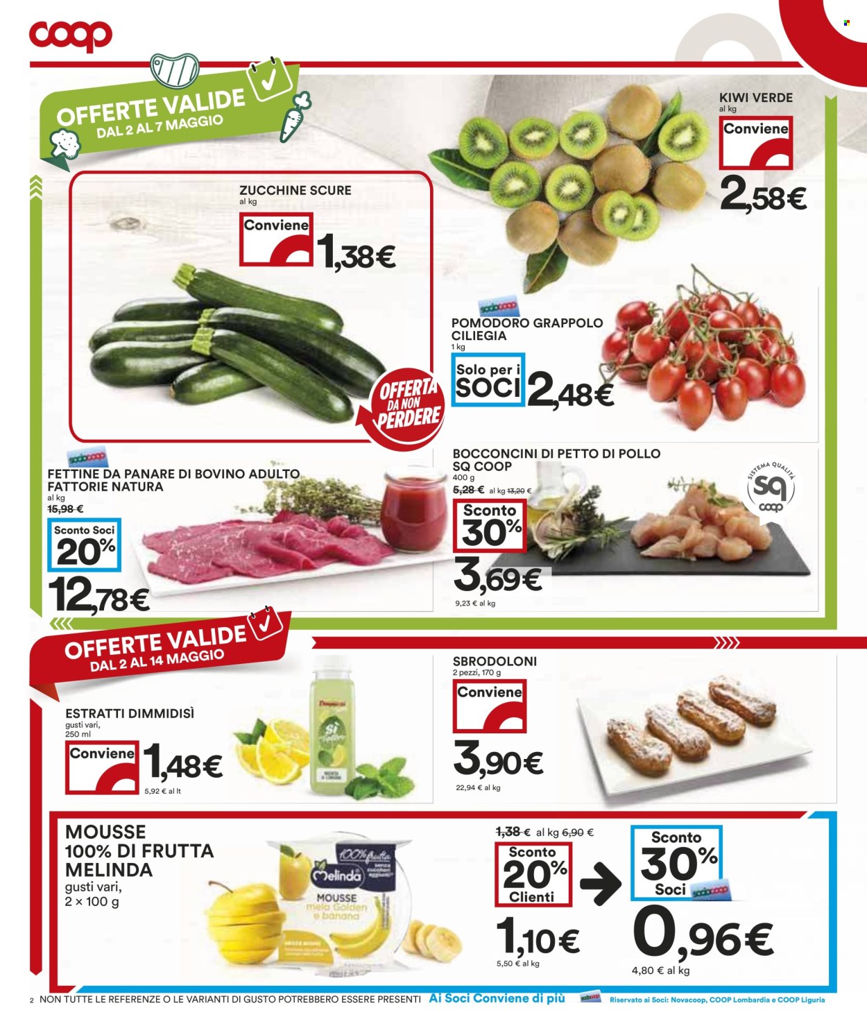 Volantino Coop - 2/5/2025 - 14/5/2025. Pagina 1