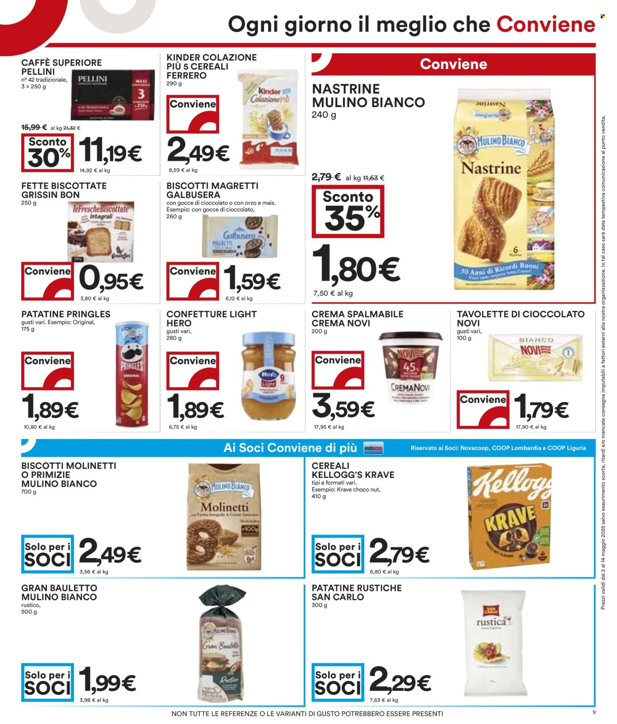 Volantino Coop - 2/5/2025 - 14/5/2025. Pagina 1
