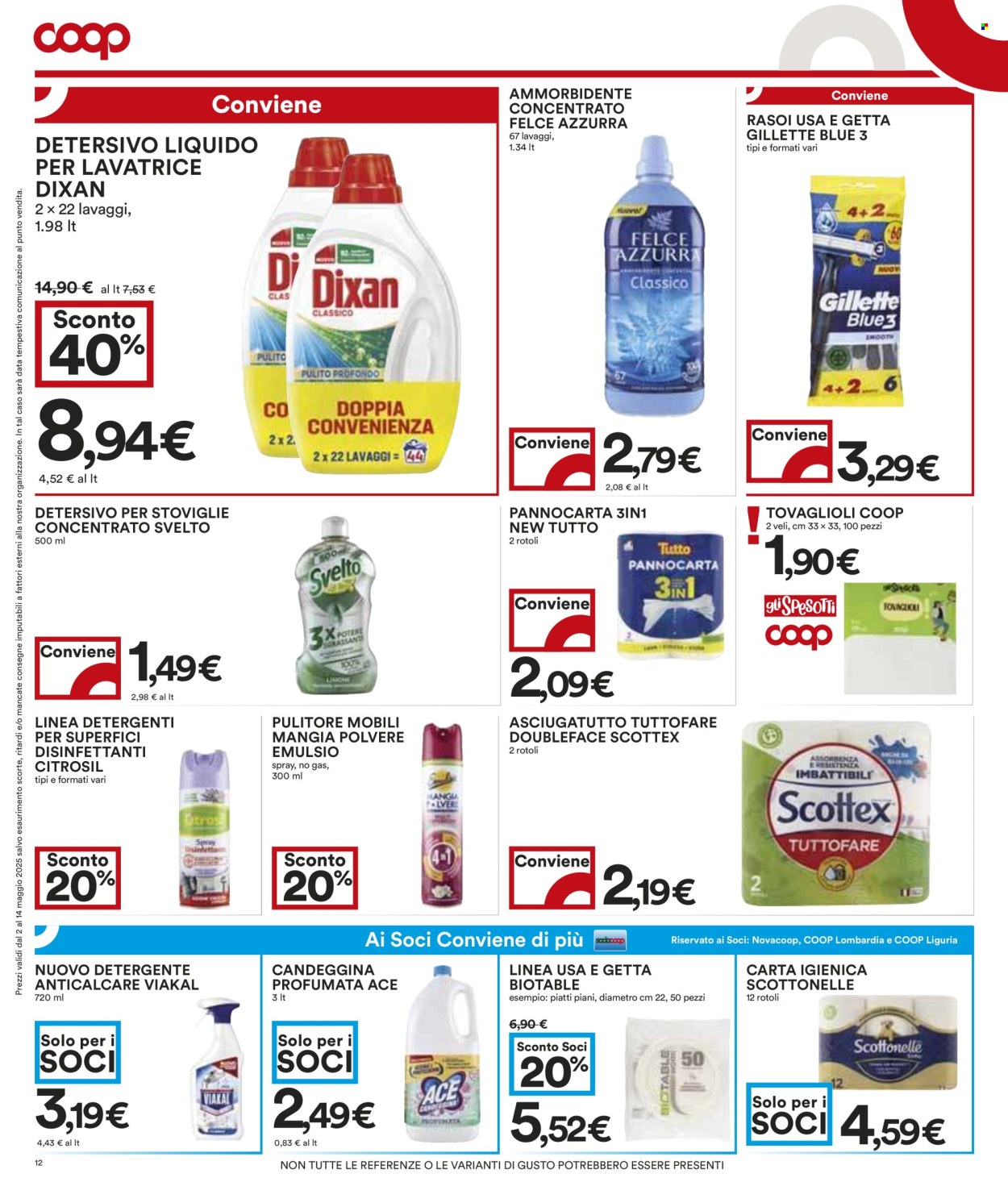 Volantino Coop - 2/5/2025 - 14/5/2025. Pagina 1