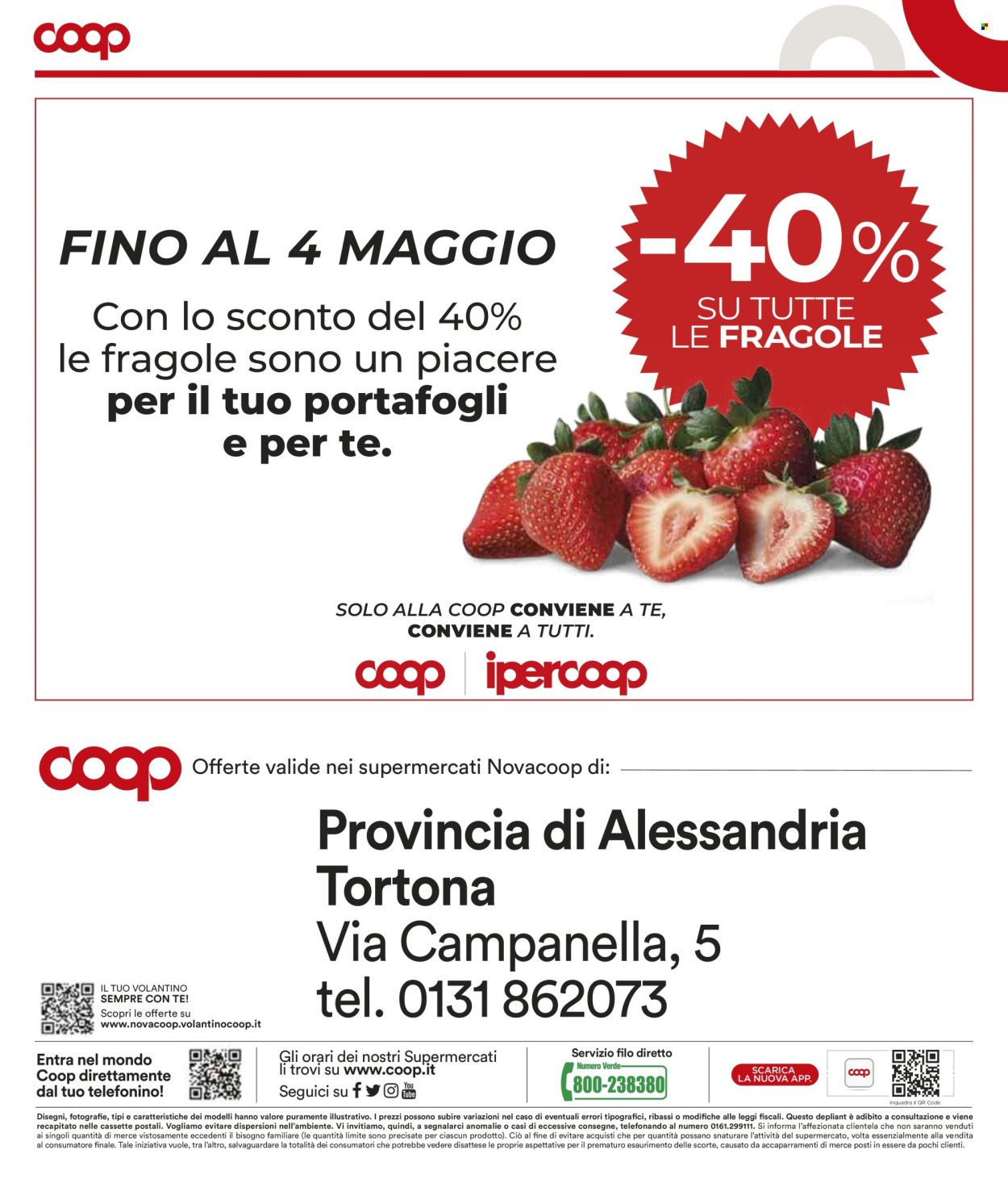 Volantino Coop - 2/5/2025 - 14/5/2025. Pagina 1