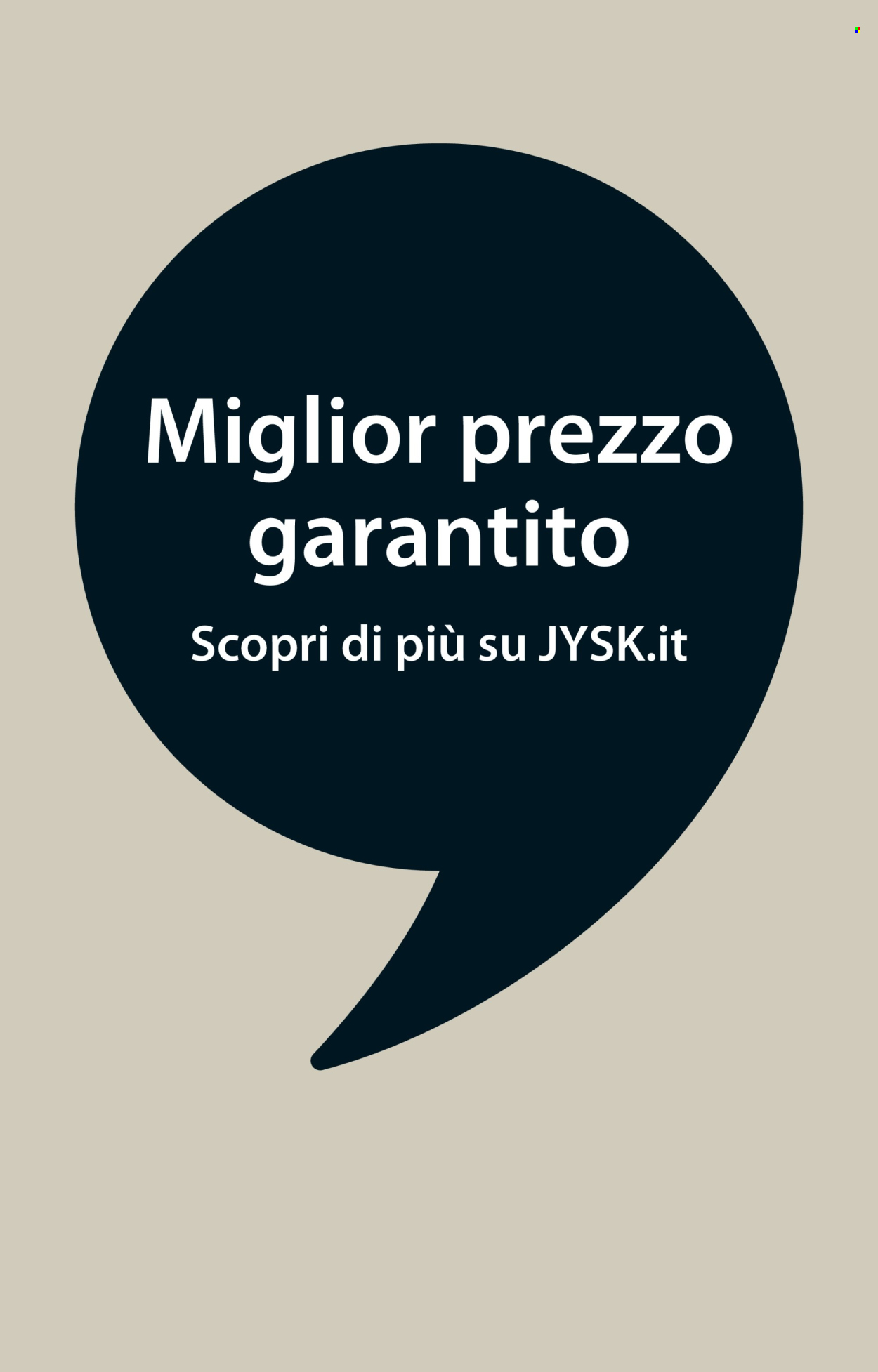 Volantino JYSK - 1/5/2025 - 4/6/2025. Pagina 1