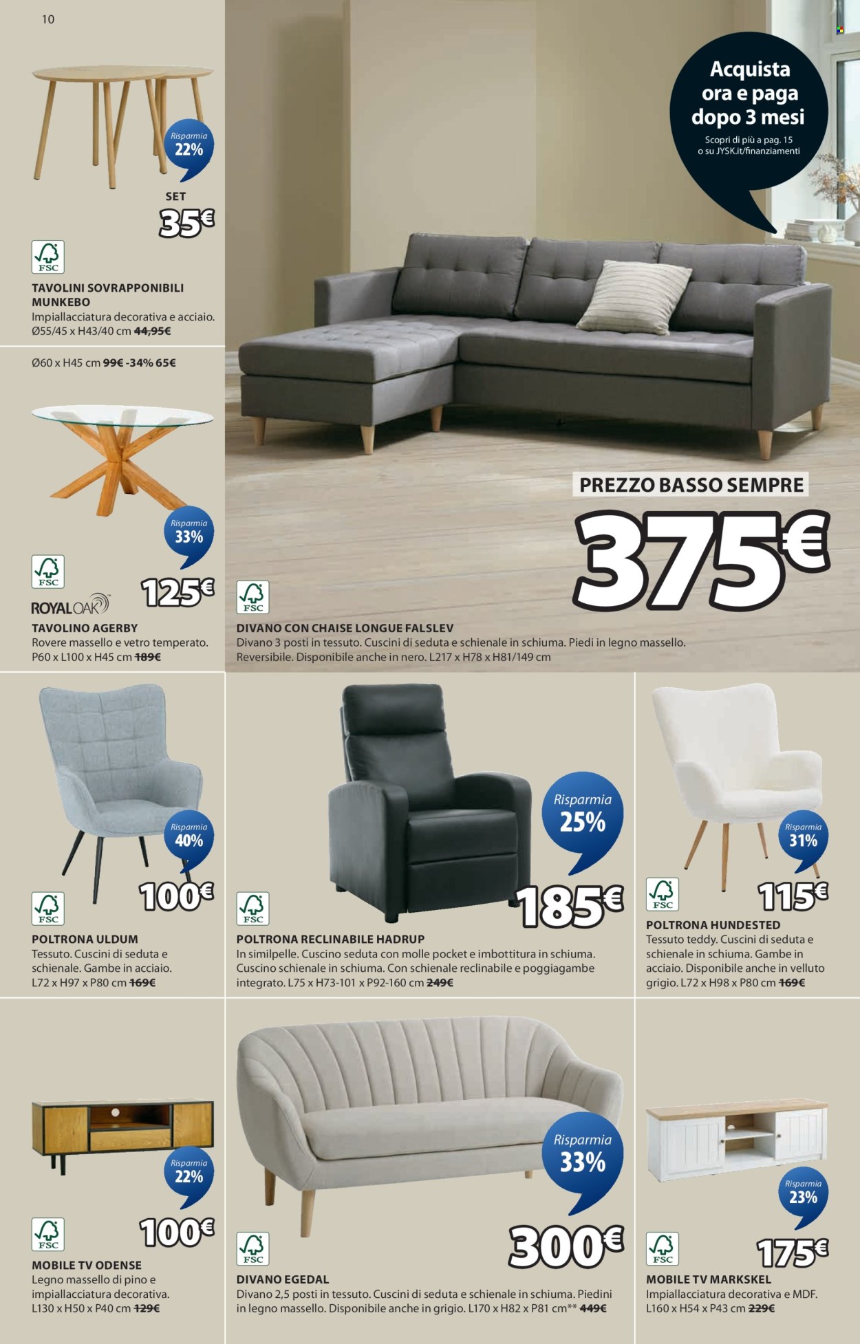 Volantino JYSK - 1/5/2025 - 4/6/2025. Pagina 1