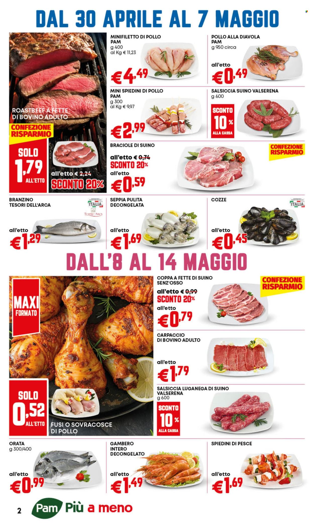 Volantino Pam Panorama - 30/4/2025 - 14/5/2025. Pagina 1
