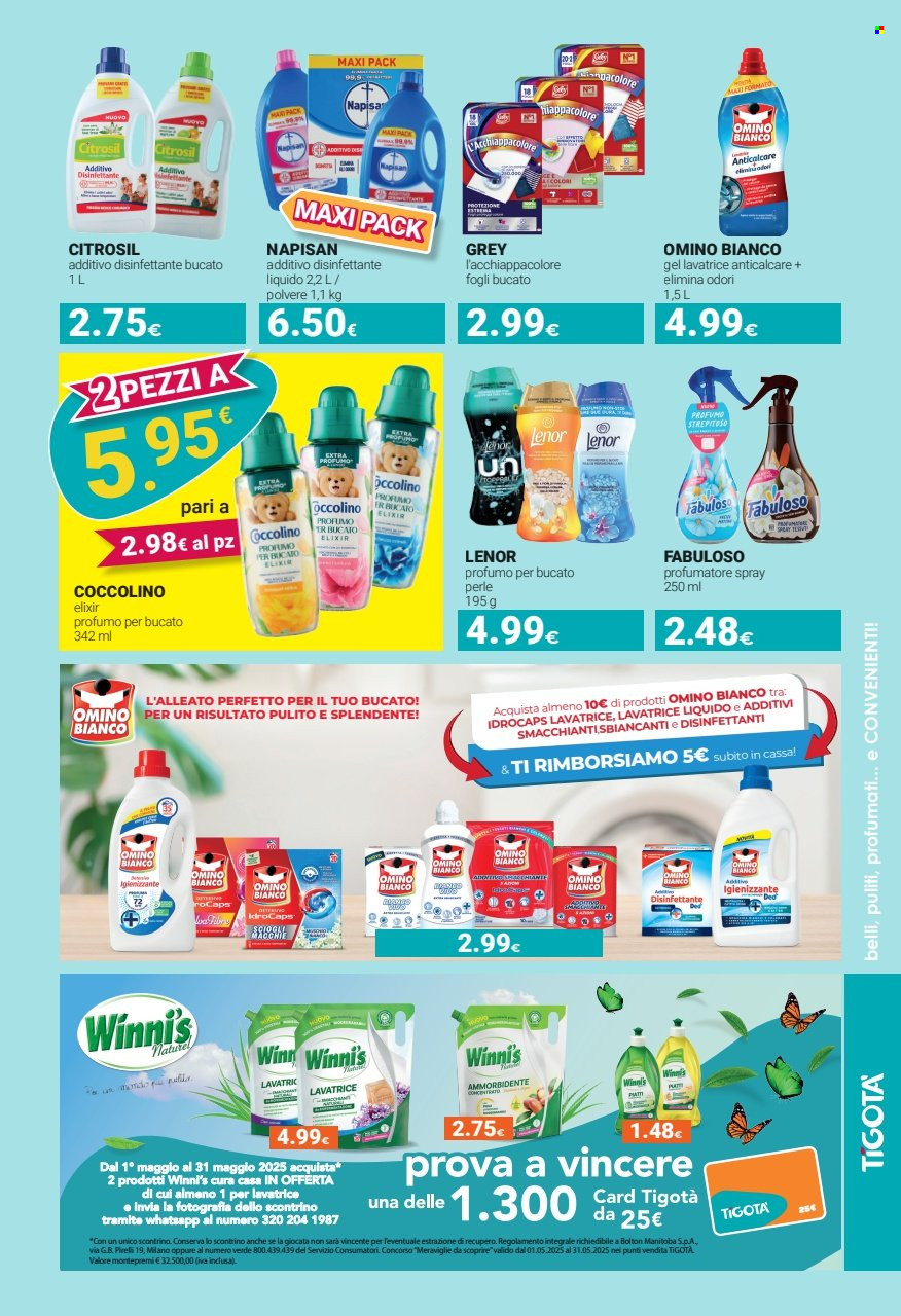 Volantino Tigotà - 1/5/2025 - 31/5/2025. Pagina 1