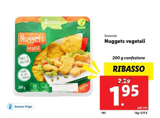 Vemondo Nuggets vegetali