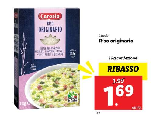Carosio Riso originario