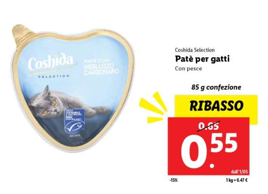 Coshida Selection Patè per gatti