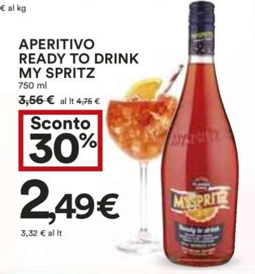APERITIVO READY TO DRINK MY SPRITZ