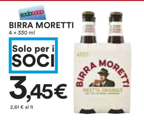 BIRRA MORETTI