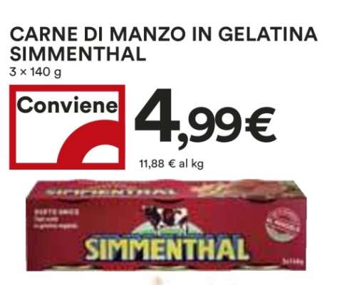 CARNE DI MANZO IN GELATINA SIMMENTHAL