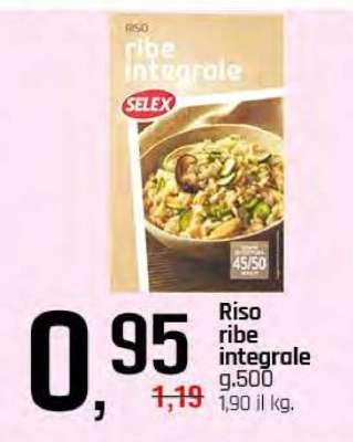 Riso ribe integrale