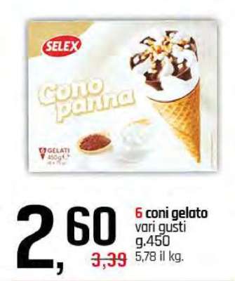 Selex Cono Panna