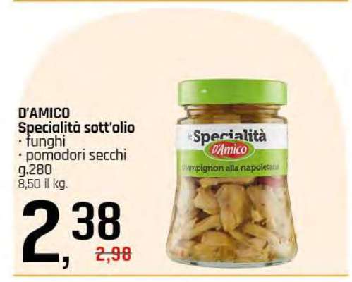 D'AMICO Specialità sott'olio