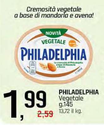 PHILADELPHIA vegetale