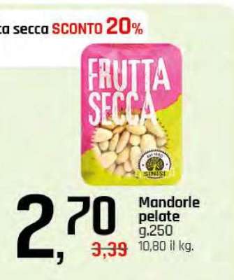 MANDORLE PELATE