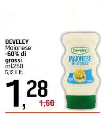 DEVELEY Maionese -60% di grassi