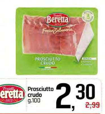 Prosciutto crudo