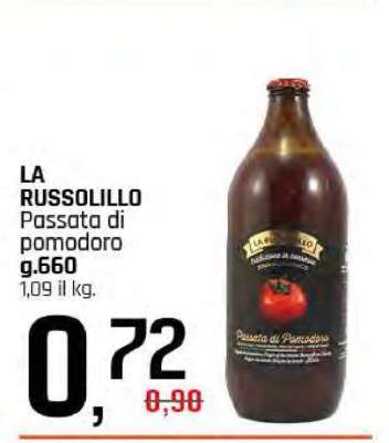LA RUSSOLILLO PASSATA DI POMODORO