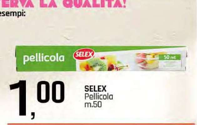 SELEX pellicola