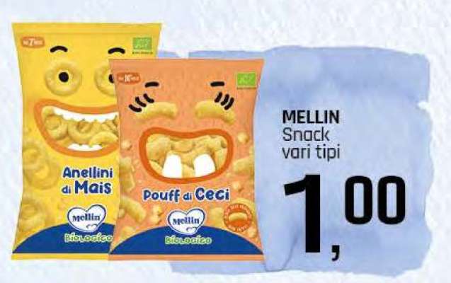 MELLIN Snack vari tipi