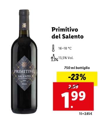 Primitivo del Salento