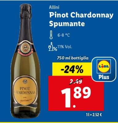 Allini Pinot Chardonnay Spumante