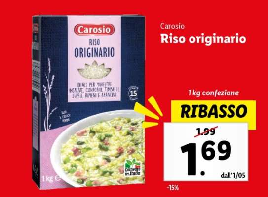 Carosio Riso originario
