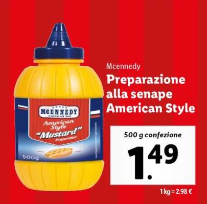 Mcennedy Preparazione alla senape American Style