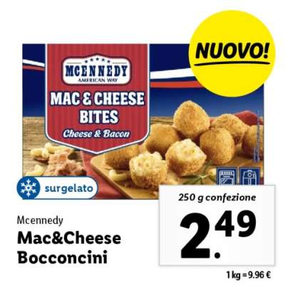 Mcennedy Mac&Cheese Bocconcini