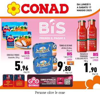 Volantino Conad - 5/5/2025 - 17/5/2025.