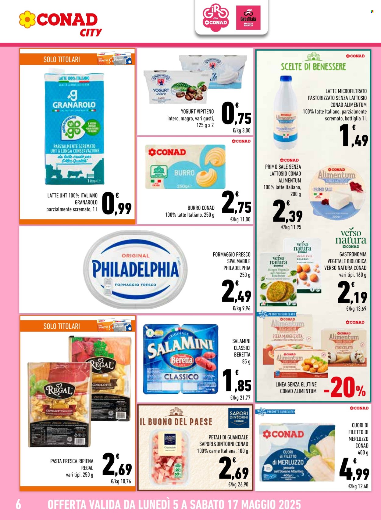 Volantino Conad City - 5/5/2025 - 17/5/2025. Pagina 1