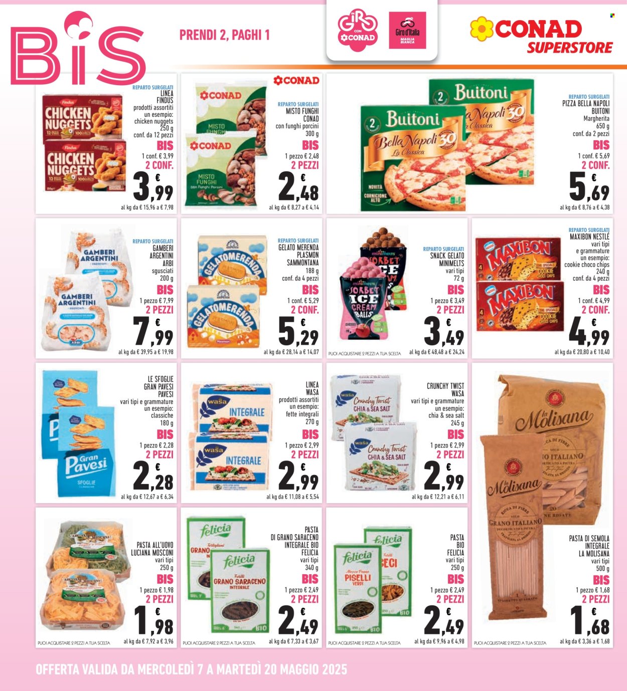 Volantino Conad - 7/5/2025 - 20/5/2025. Pagina 1
