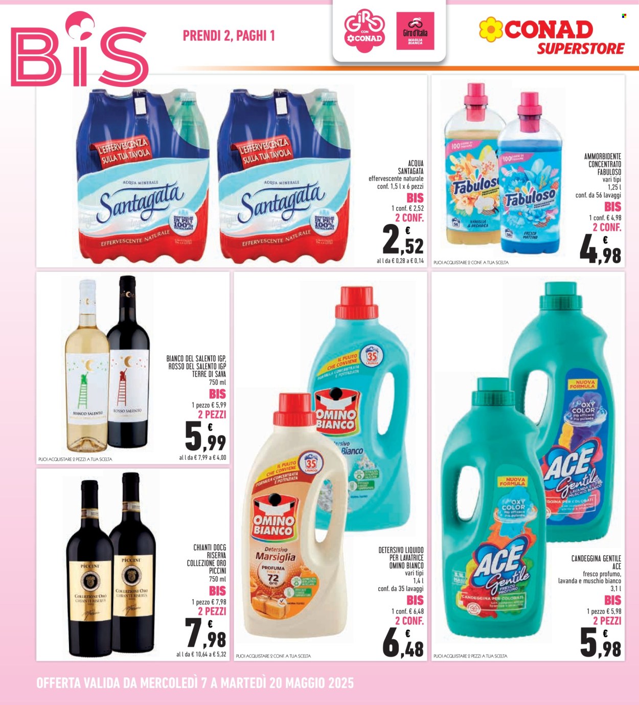 Volantino Conad - 7/5/2025 - 20/5/2025. Pagina 1
