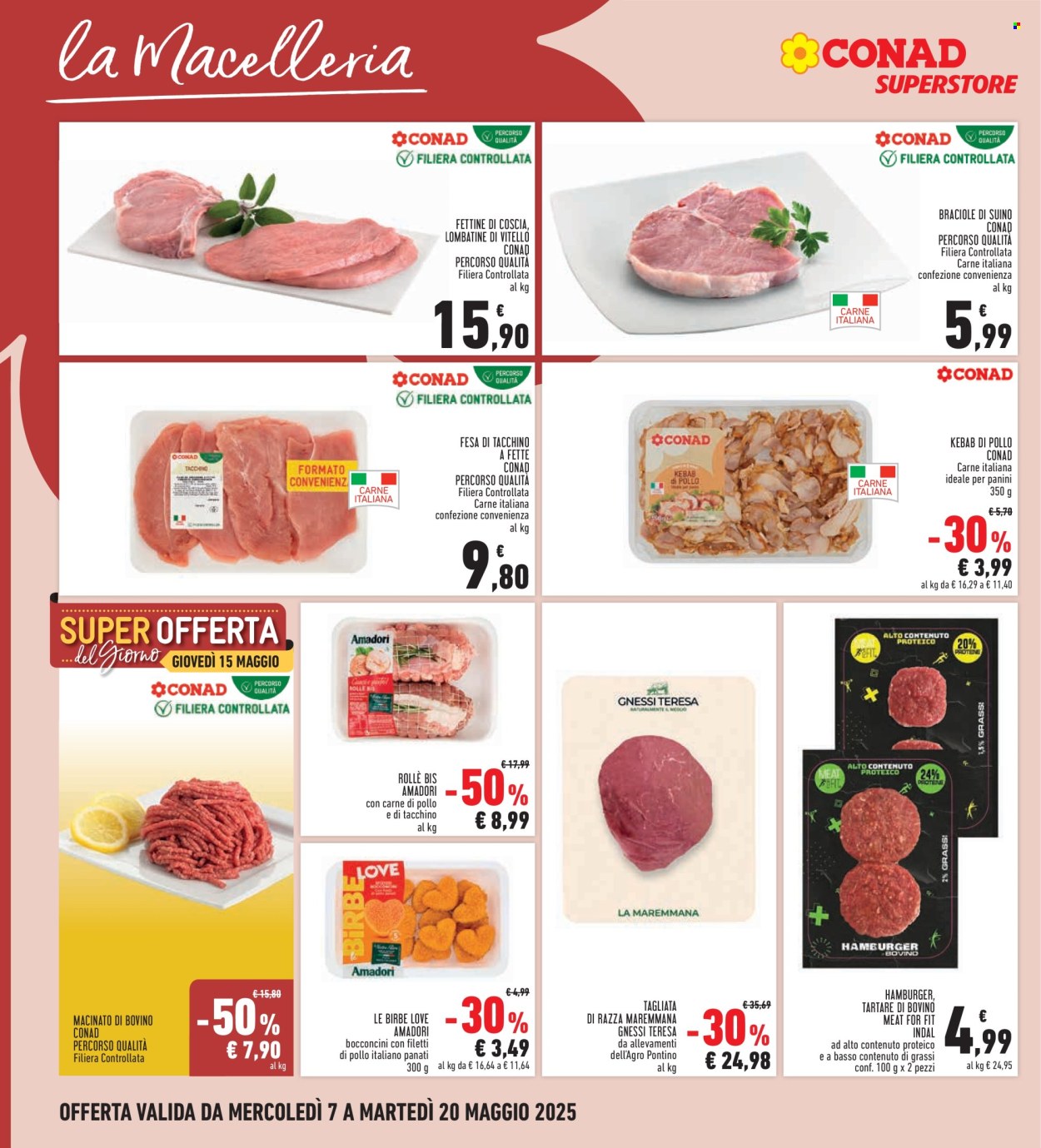 Volantino Conad - 7/5/2025 - 20/5/2025. Pagina 1