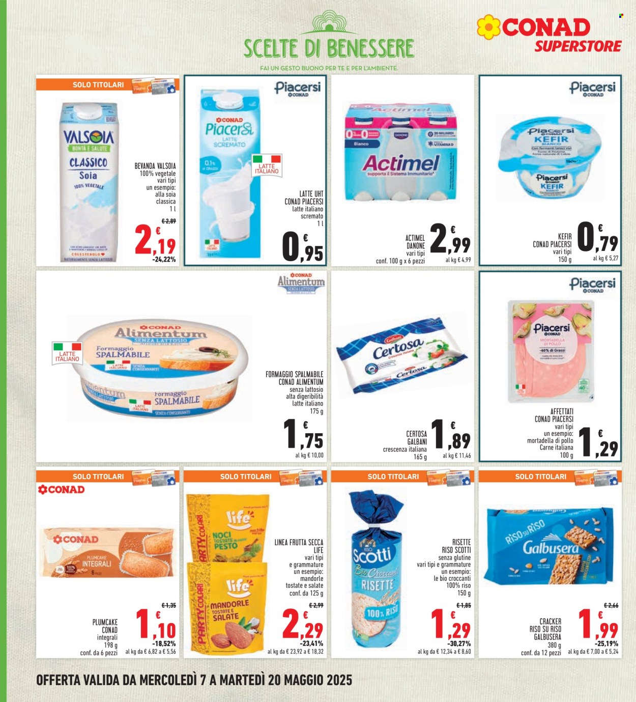 Volantino Conad - 7/5/2025 - 20/5/2025. Pagina 1