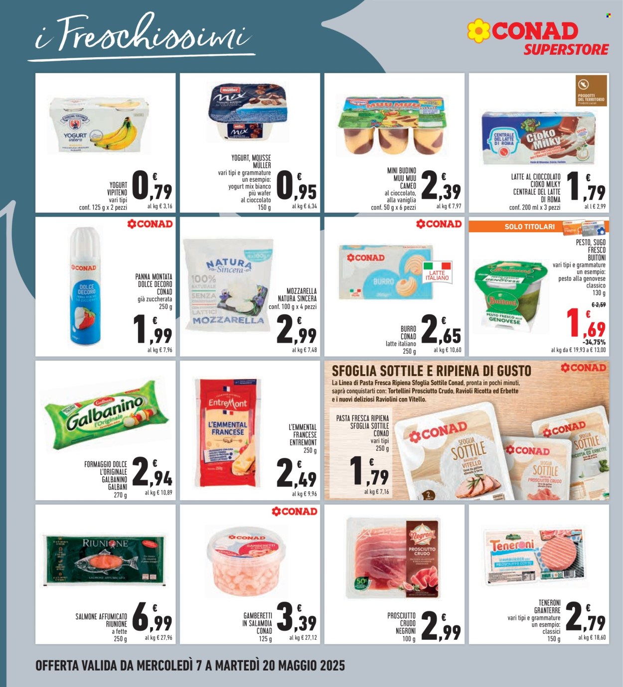 Volantino Conad - 7/5/2025 - 20/5/2025. Pagina 1