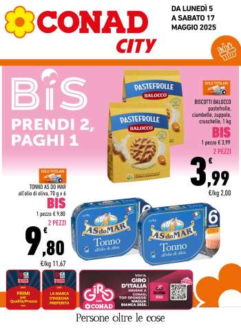 Volantino Conad - 5/5/2025 - 17/5/2025.